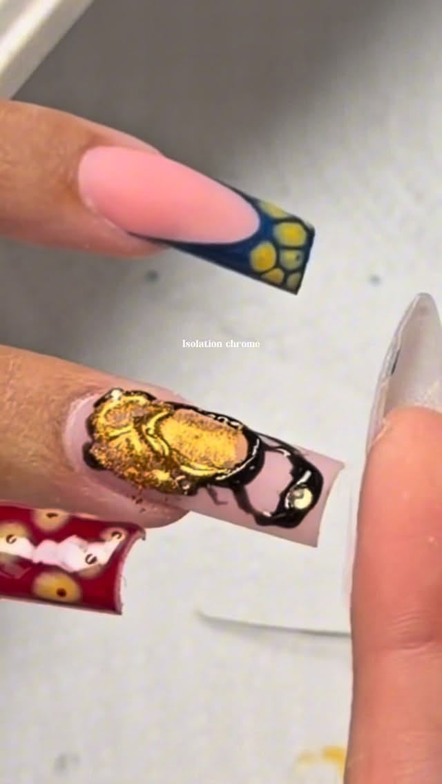Post 6 by Makaylee Duhon <3 HTX nail artist on Instagram (video)