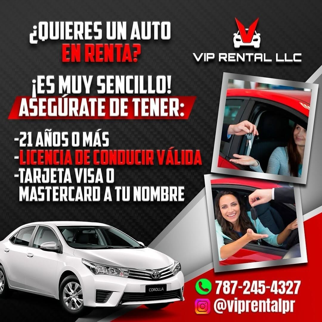 Post 4 by VIP Car Rental 🇵🇷 on Instagram (image)