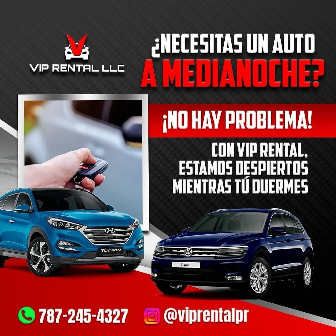 Post 8 by VIP Car Rental 🇵🇷 on Instagram (image)