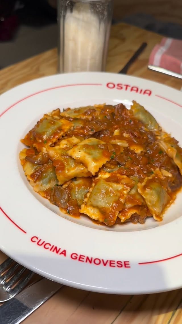 Post 8 by Ostaia | Restaurante Italiano Genovés on Instagram (video)