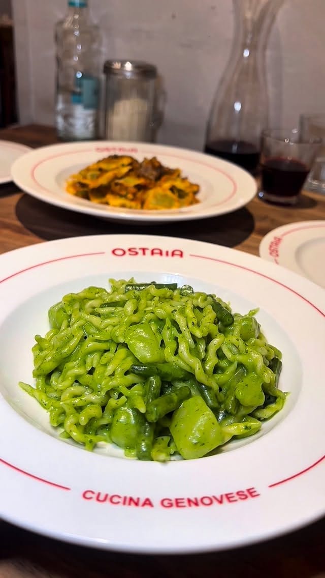 Post 6 by Ostaia | Restaurante Italiano Genovés on Instagram (video)