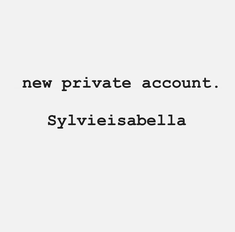 Post 1 by Sylvia Isabella on Instagram (image)