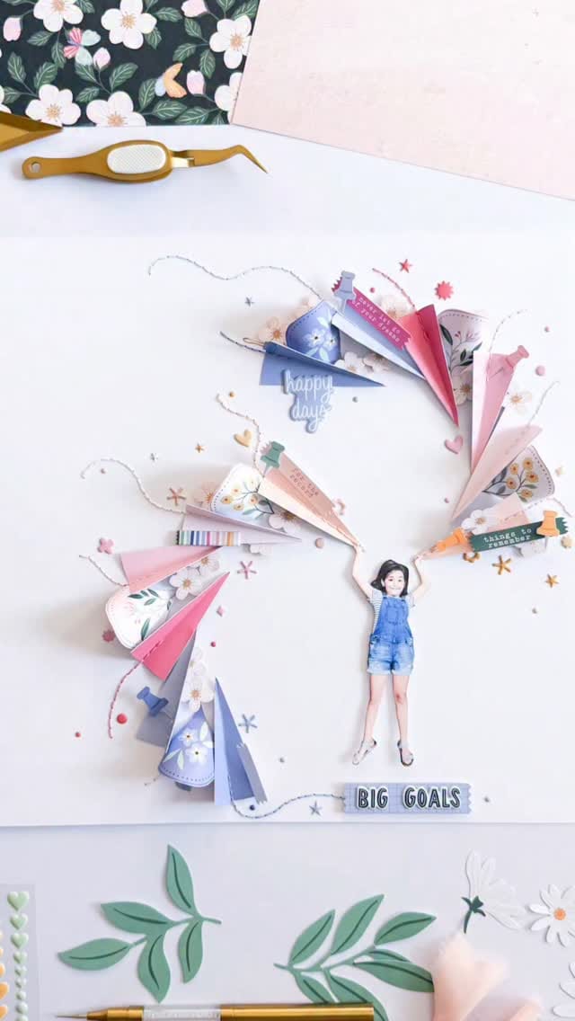 Post 7 by Camino García / Papercrafter on Instagram (video)