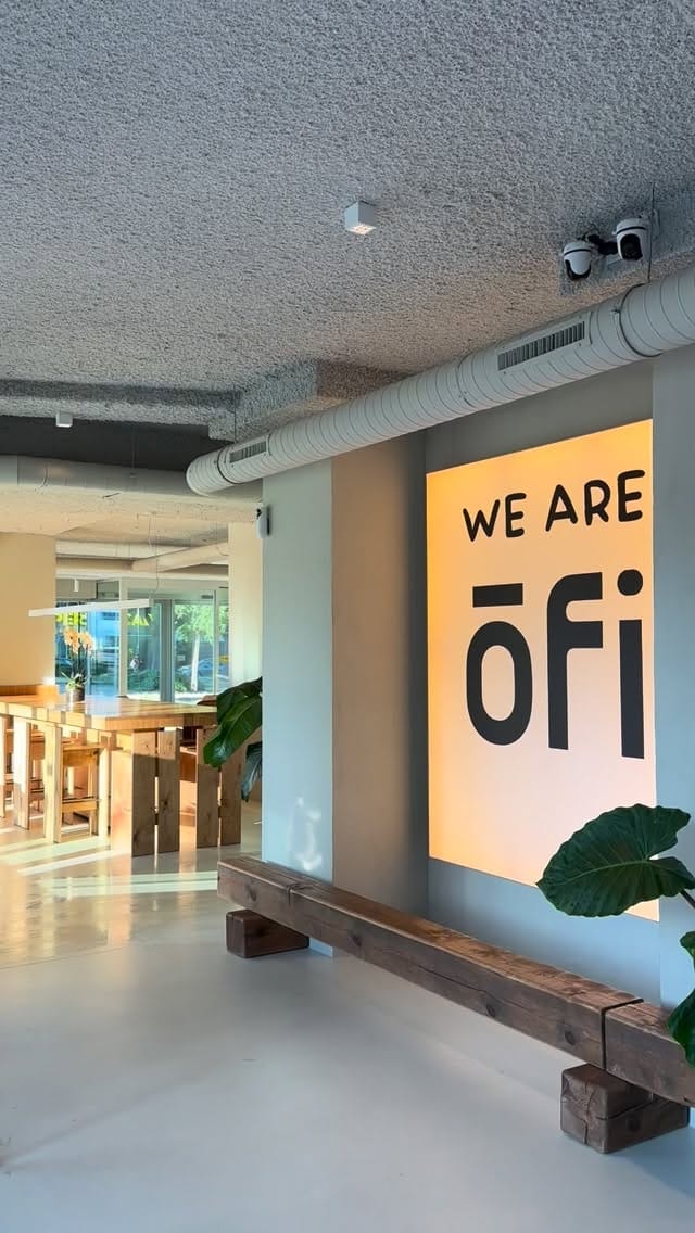 Post 2 by We are Ōfi on Instagram (video)