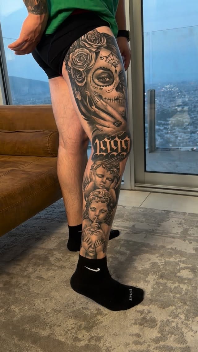 Post 5 by J CESAR • TATTOO ARTIST on Instagram (video)