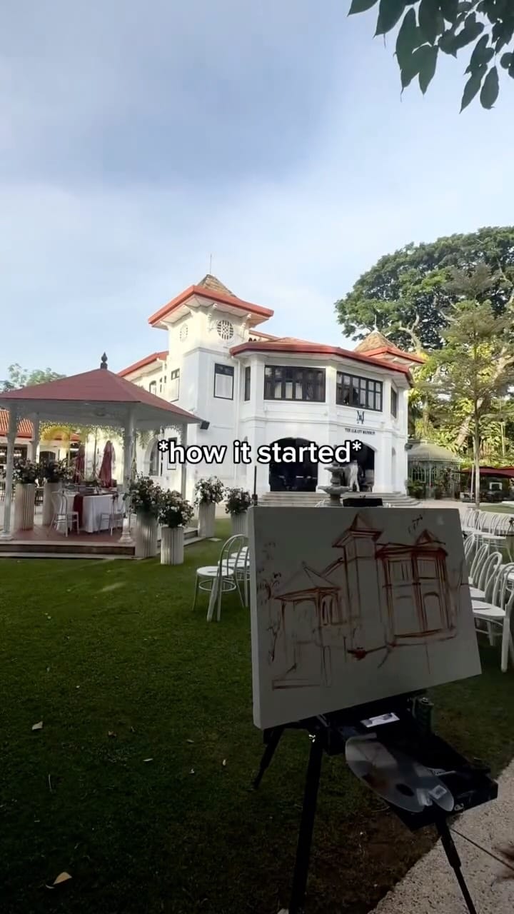 Post 6 by Live Wedding Event Painter Spain France Italy on Instagram (video)