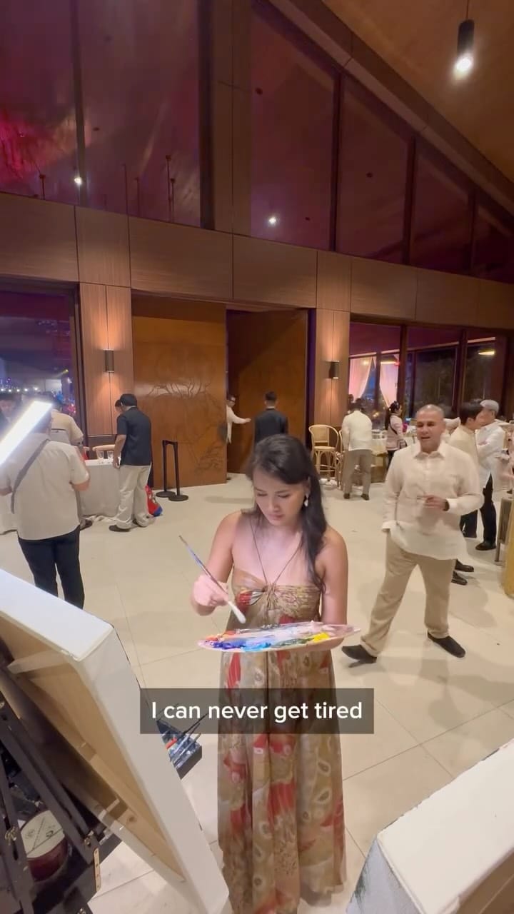 Post 8 by Live Wedding Event Painter Spain France Italy on Instagram (video)
