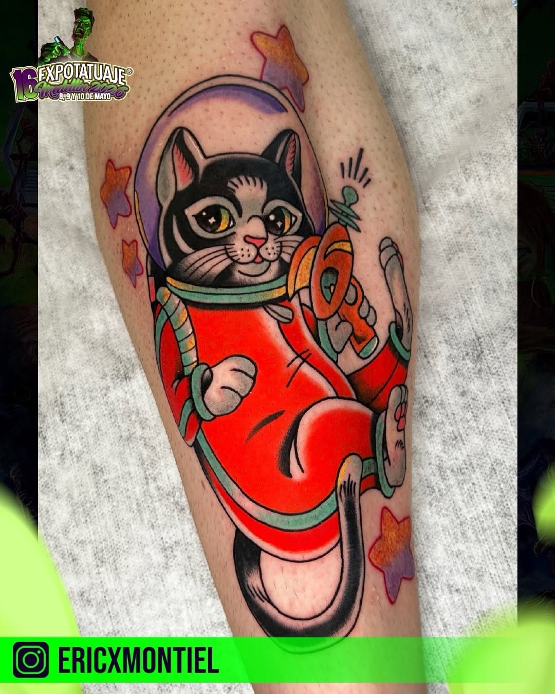 Post 7 by Eric Montiel | Tattoo & Art on Instagram (carousel)