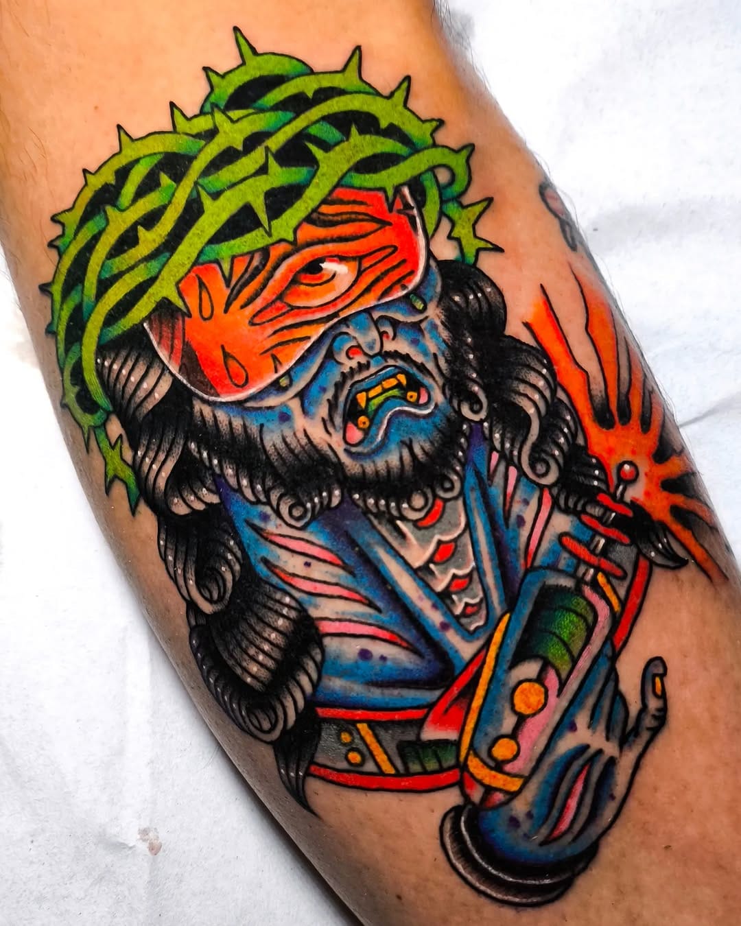 Post 10 by Jehf Sorpressa Tattoo on Instagram (carousel)