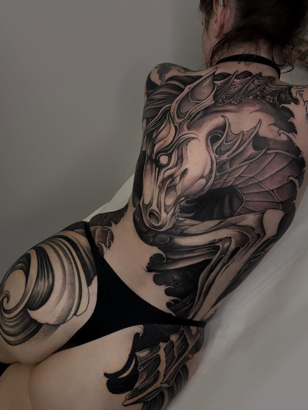 Post 9 by ༒ Blackwork Fantasy Madrid ༒ Jesus Posilio on Instagram (carousel)