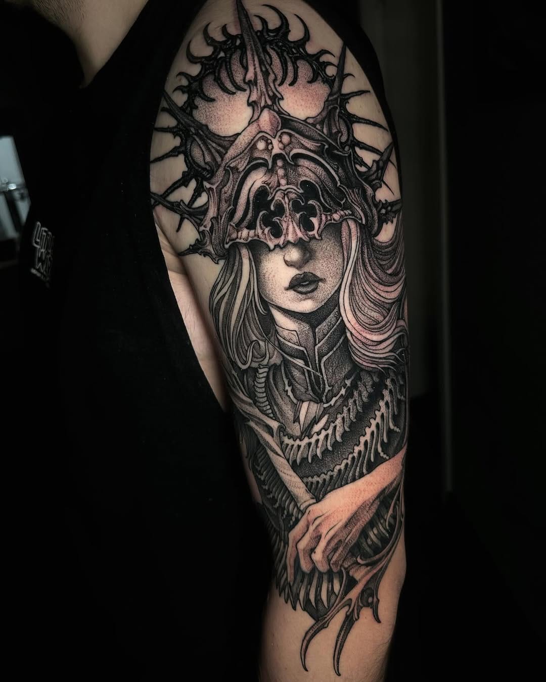 Post 10 by ༒ Blackwork Fantasy Madrid ༒ Jesus Posilio on Instagram (carousel)