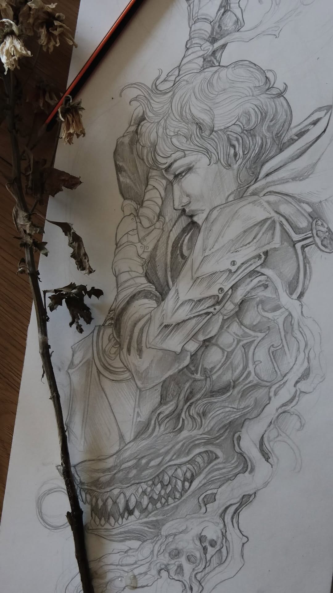 Post 1 by ༒ Blackwork Fantasy Madrid ༒ Jesus Posilio on Instagram (video)
