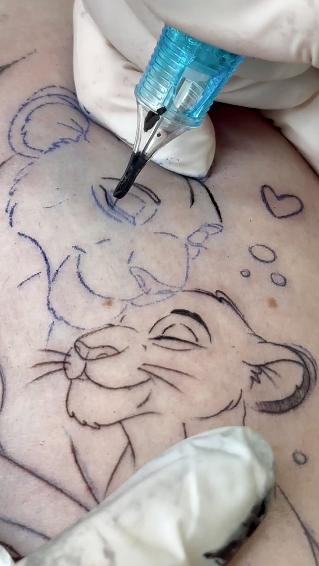 Post 3 by 🖤 laurah | Disney tattoos!! on Instagram (video)