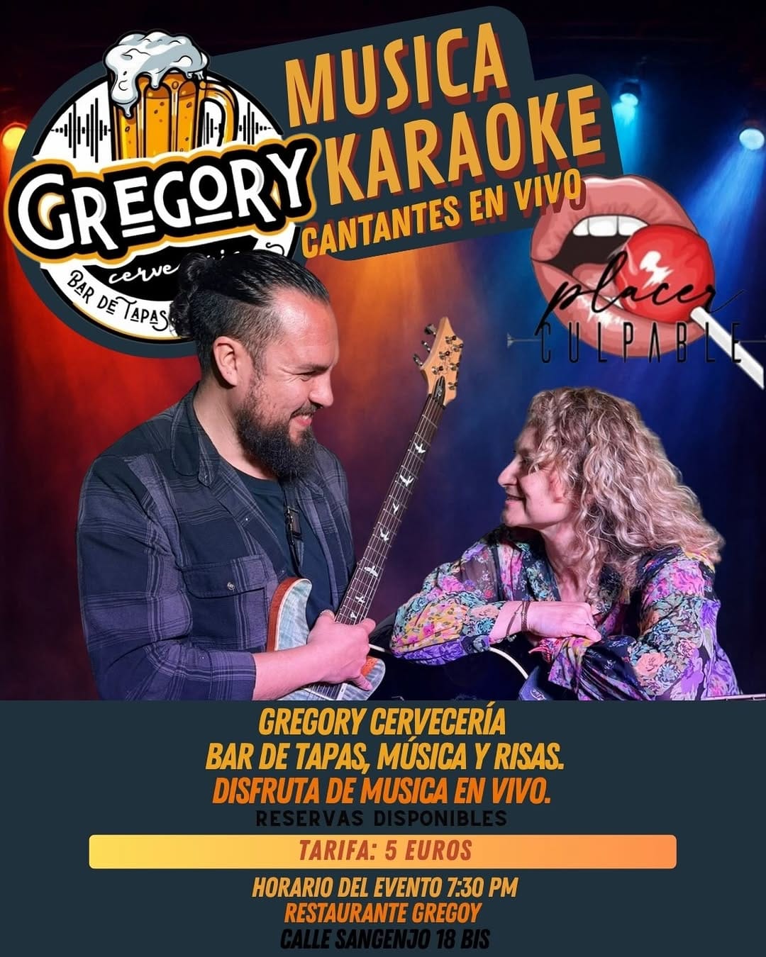 Post 10 by GREGORY BAR RESTAURANTE on Instagram (image)
