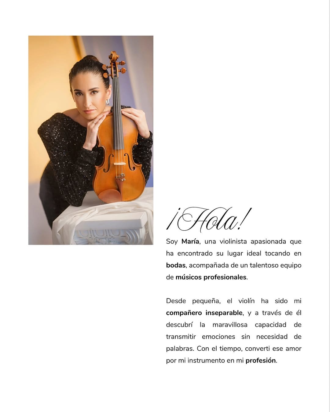 Post 9 by María | Violinista Profesional | Eventos & Bodas. on Instagram (carousel)