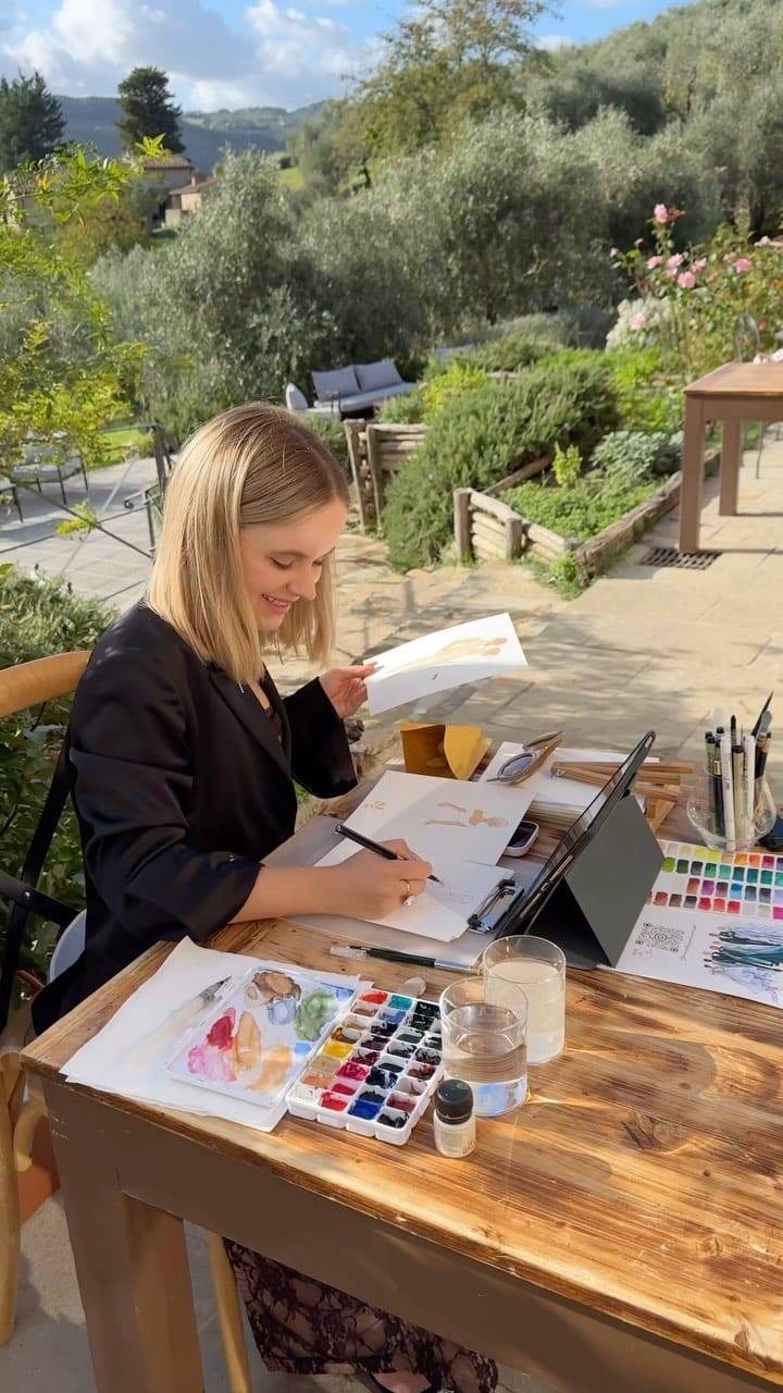 Post 9 by EVENT Wedding Illustrator 💍 ITALY | SPAIN | FRANCE on Instagram (video)