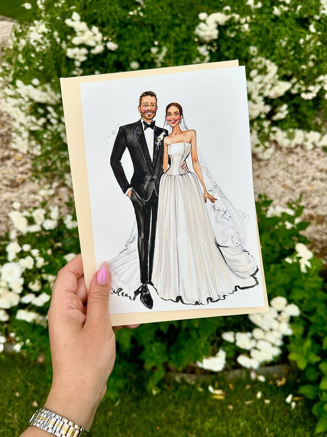 Post 1 by EVENT Wedding Illustrator 💍 ITALY | SPAIN | FRANCE on Instagram (carousel)
