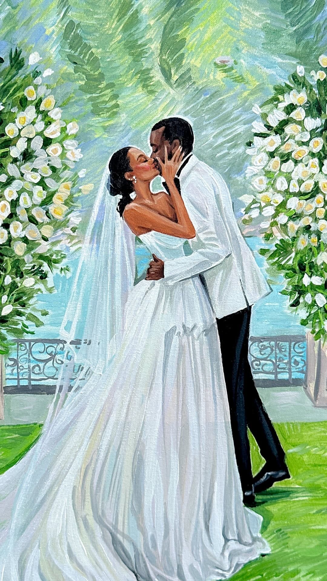 Post 2 by EVENT Wedding Illustrator 💍 ITALY | SPAIN | FRANCE on Instagram (video)