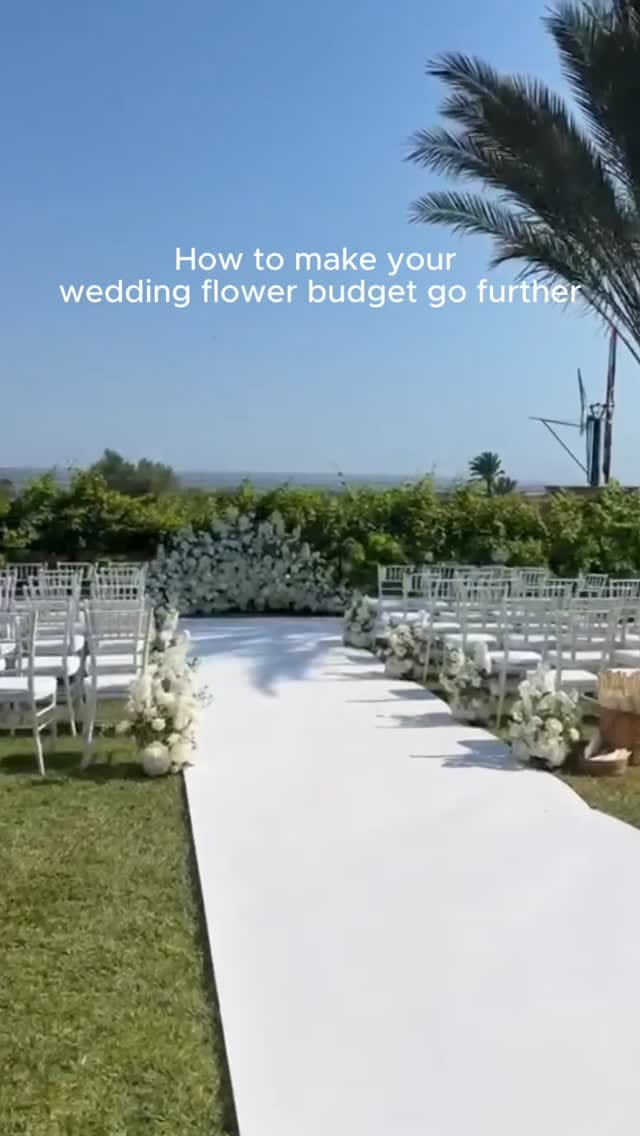 Post 5 by A White Hot Wedding on Instagram (video)