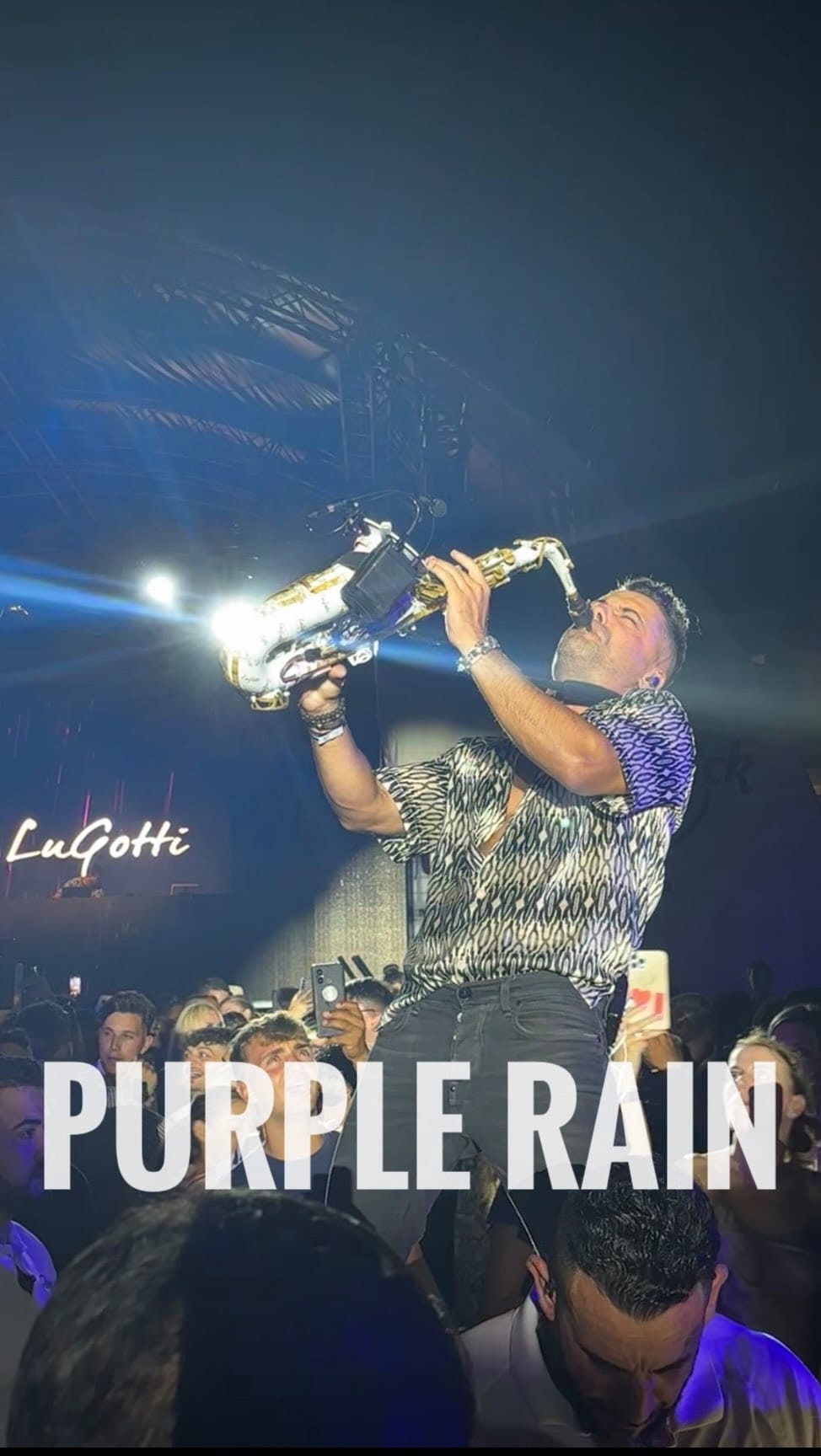 Post 8 by LuGotti | Ibiza Saxophonist on Instagram (video)