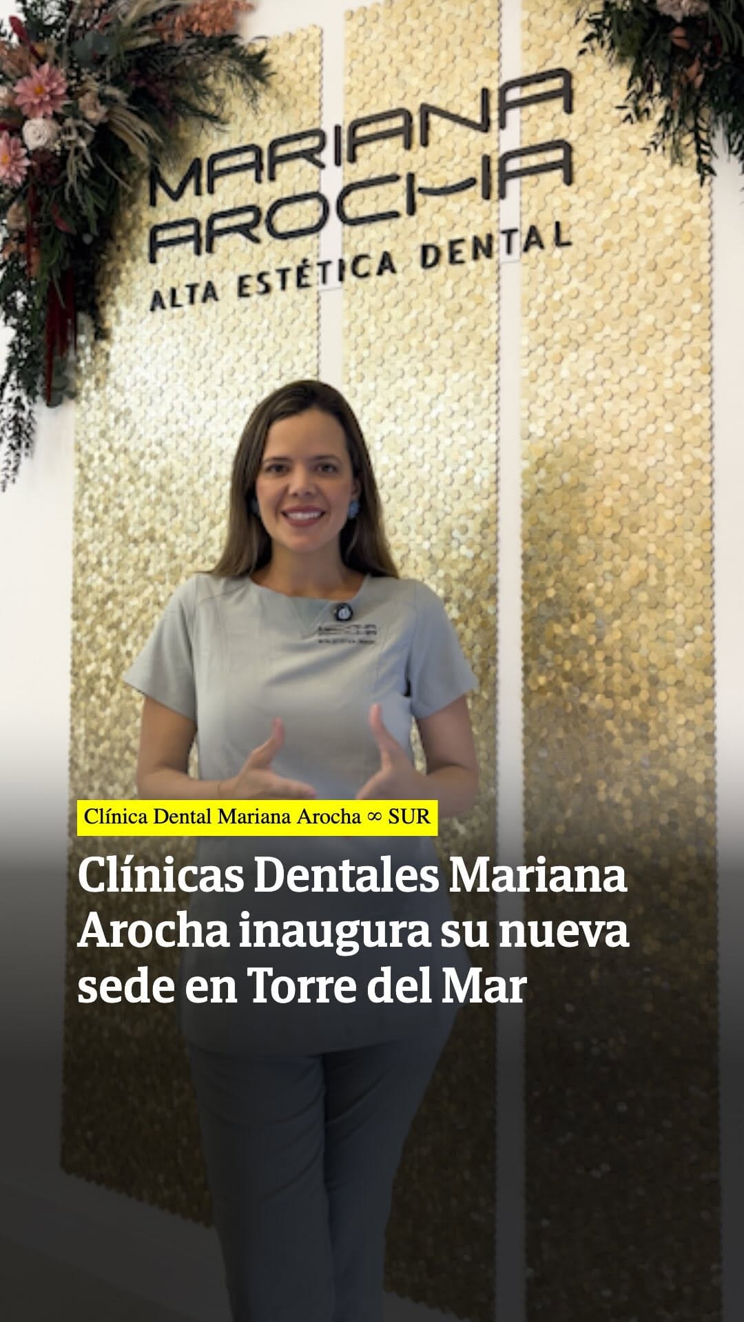 Post 4 by Mariana Arocha. MSc. PhD - Diseño de Sonrisa on Instagram (video)