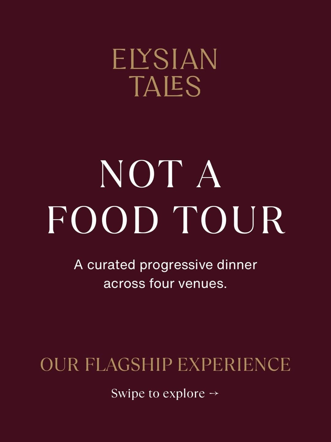 Post 2 by Elysian Tales | Dining Experiences on Instagram (carousel)