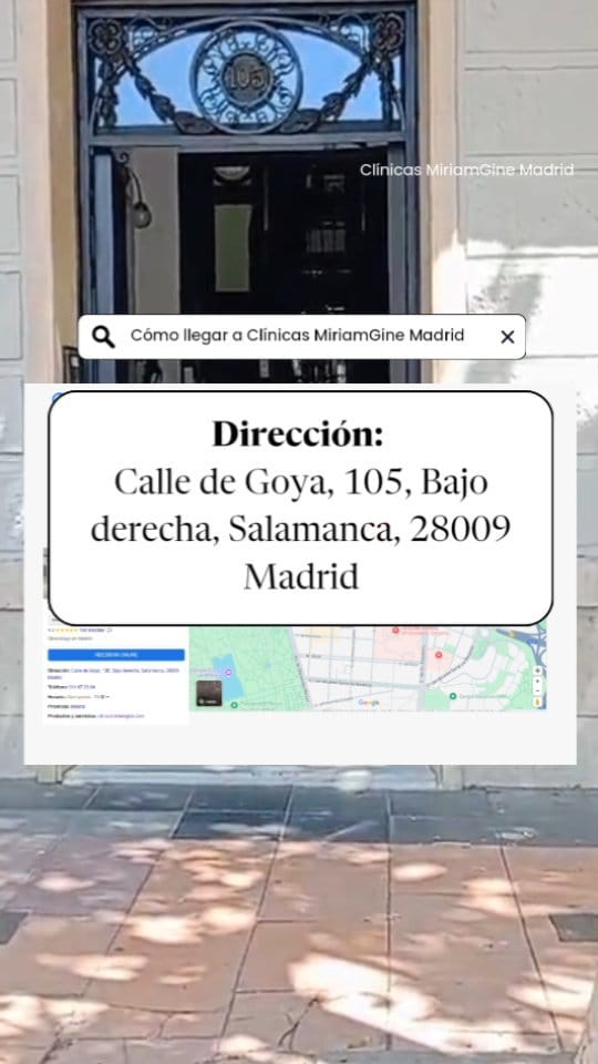 Post 10 by Clínicas MiriamGine on Instagram (video)