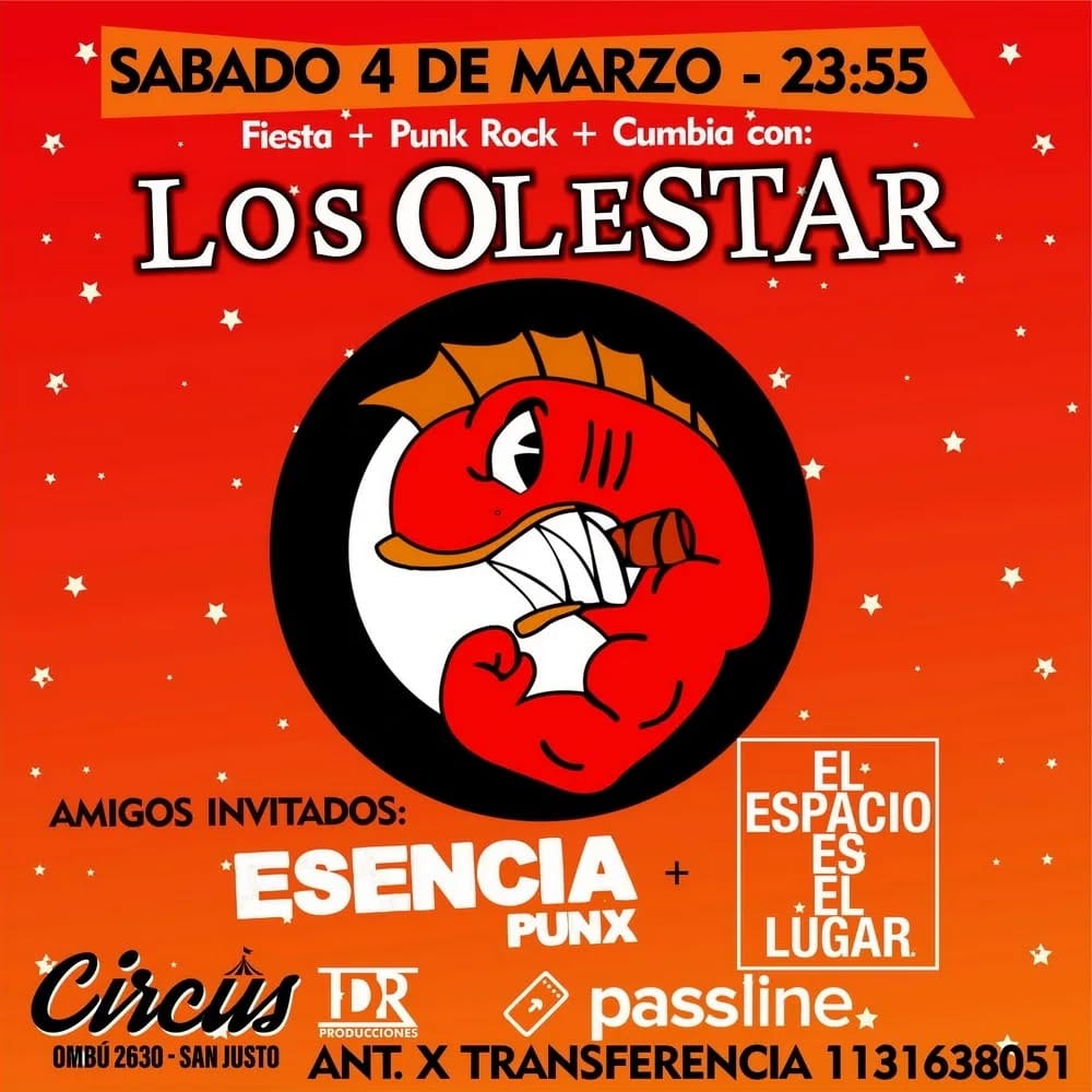 Post 6 by Los Olestar on Instagram (image)