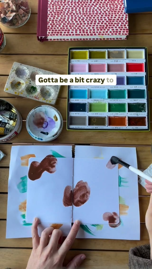 Post 4 by Clara Cerviño | naturaleza arte & ilustración on Instagram (video)