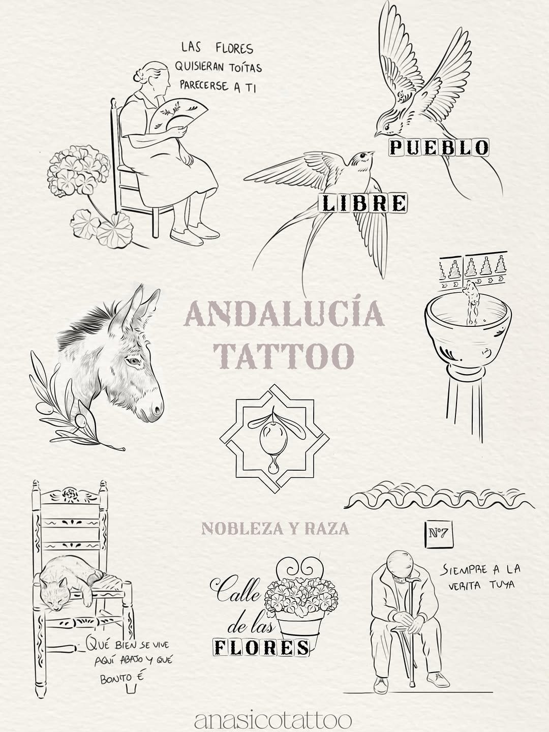 Post 8 by AnaSico Tattoo on Instagram (image)