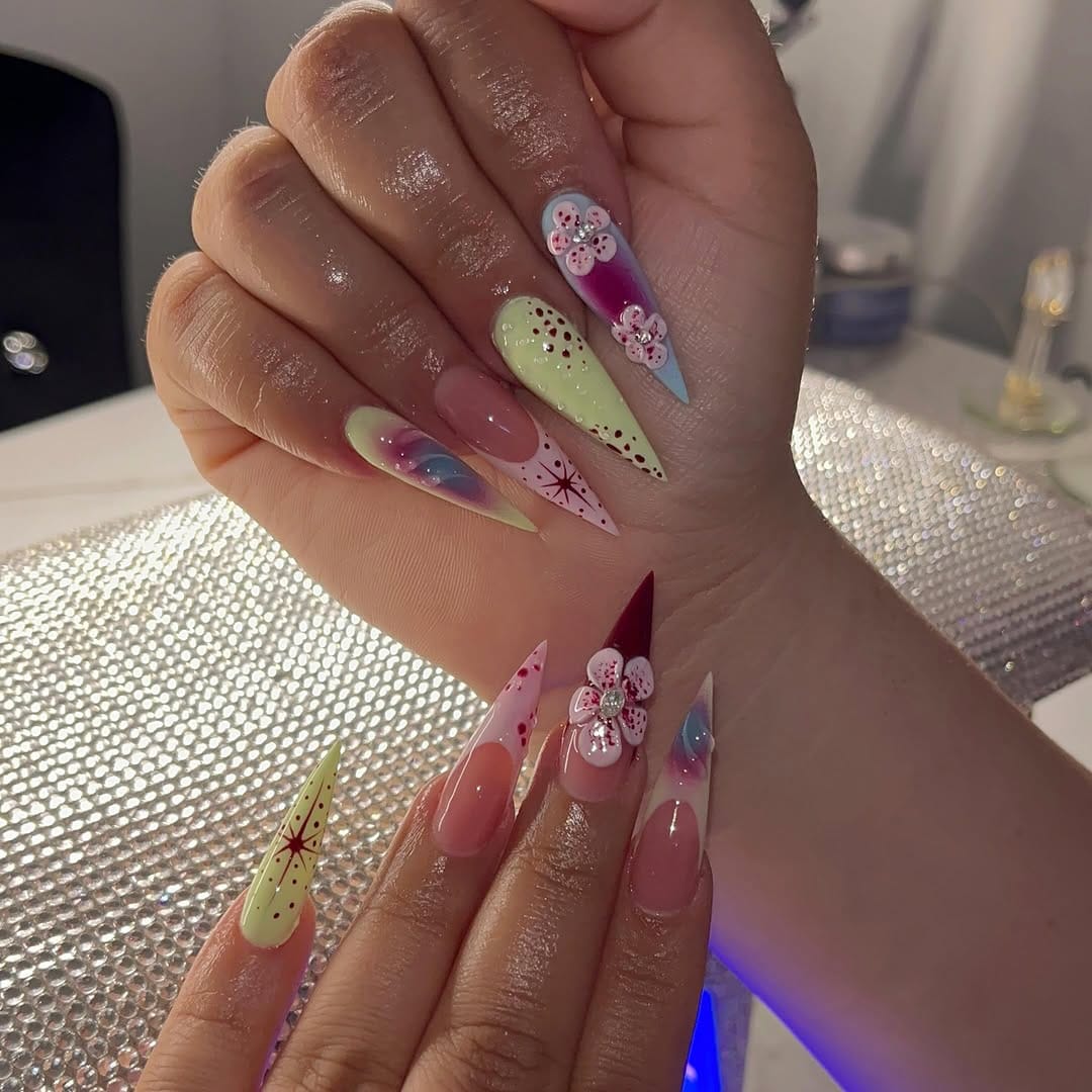 Post 3 by San Bernardino, CA📍ACRYLIC, GELX, PEDICURES 🎀 on Instagram (carousel)