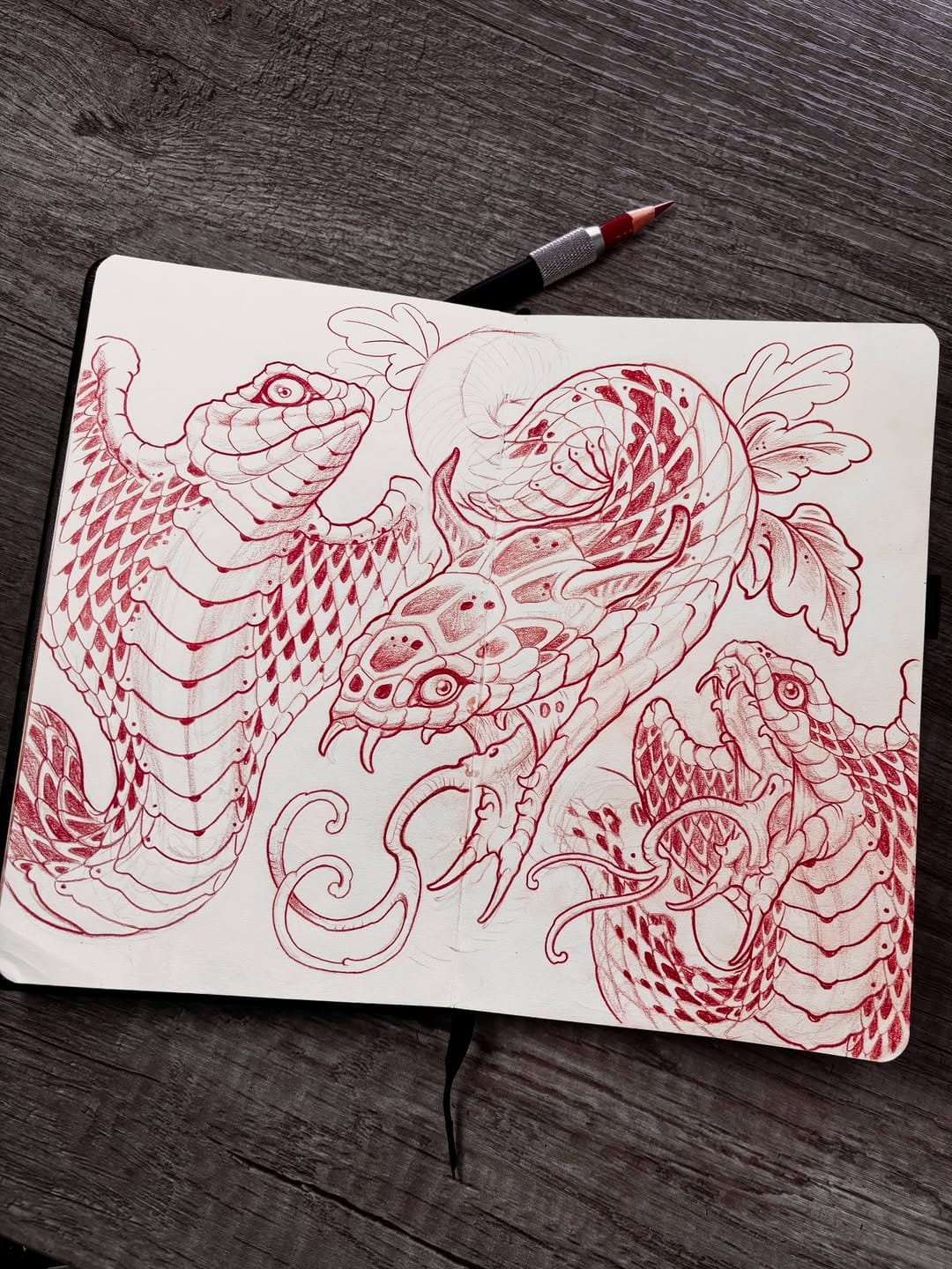 Post 1 by Yosmar Urrutia - illustrative Tattoo artist on Instagram (carousel)