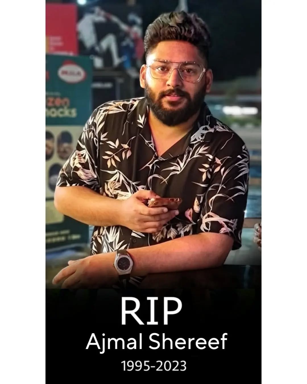 Post 1 by Ajmal Shereef on Instagram (image)