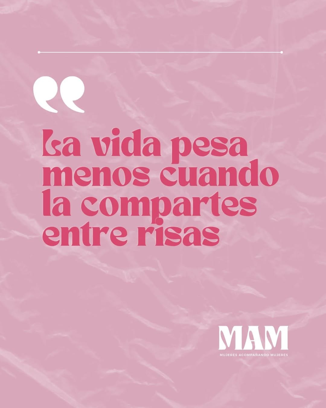 Post 2 by MAM | Mujeres Acompañando Mujeres on Instagram (image)