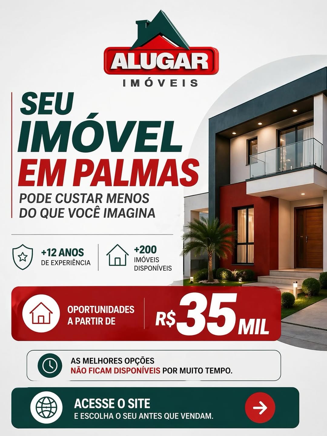 Post 8 by Alugar Imóveis | CRECI - J 2913 on Instagram (image)