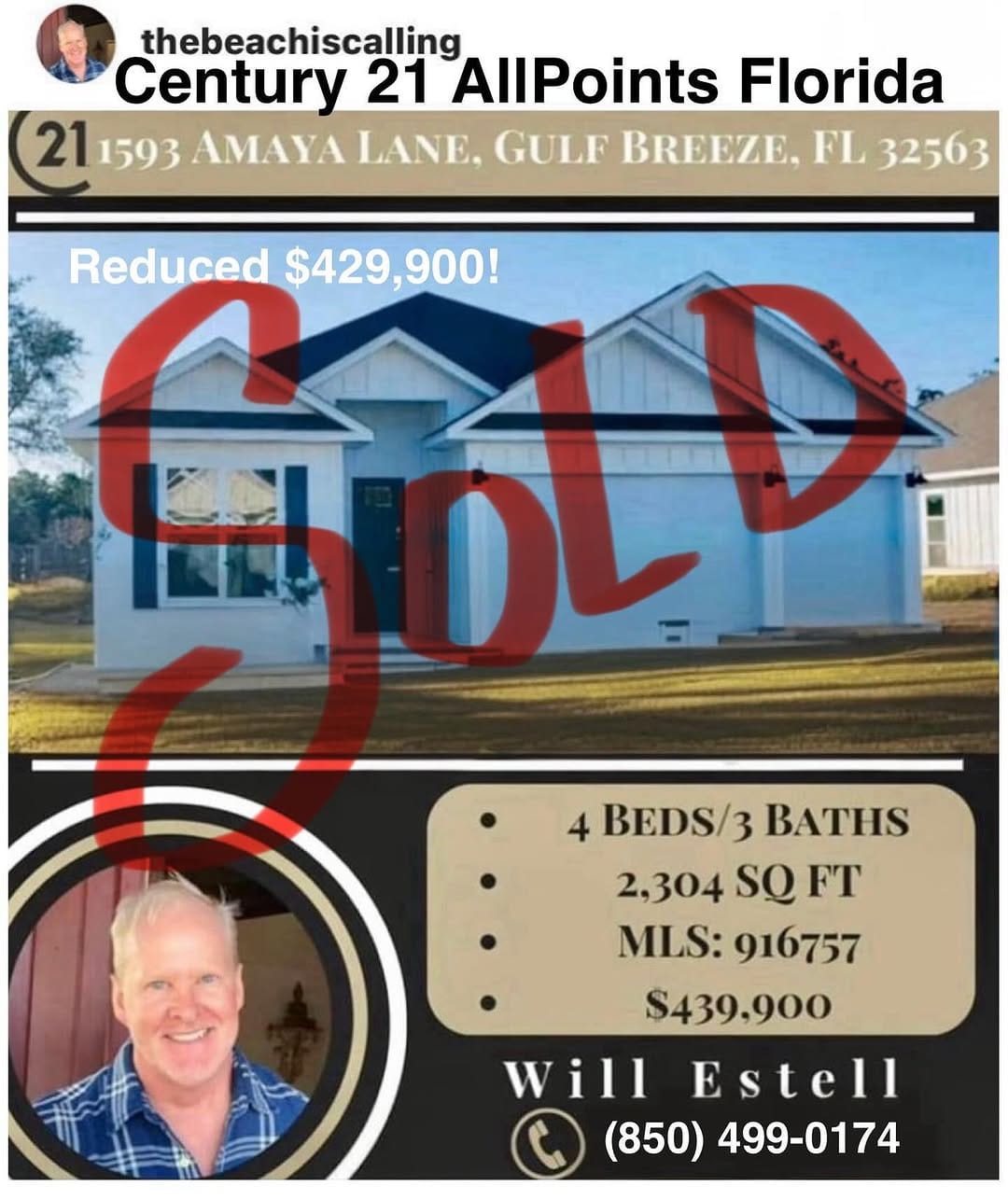 Post 7 by Will Estell, REALTOR® on Instagram (image)