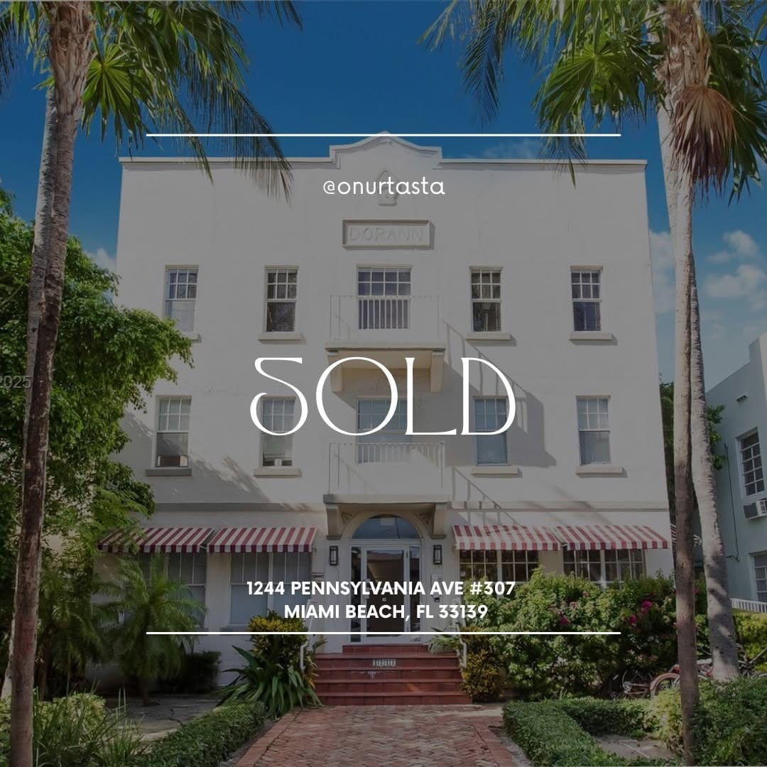 Post 7 by ONUR TASTAN | Miami Real Estate Advisor on Instagram (image)