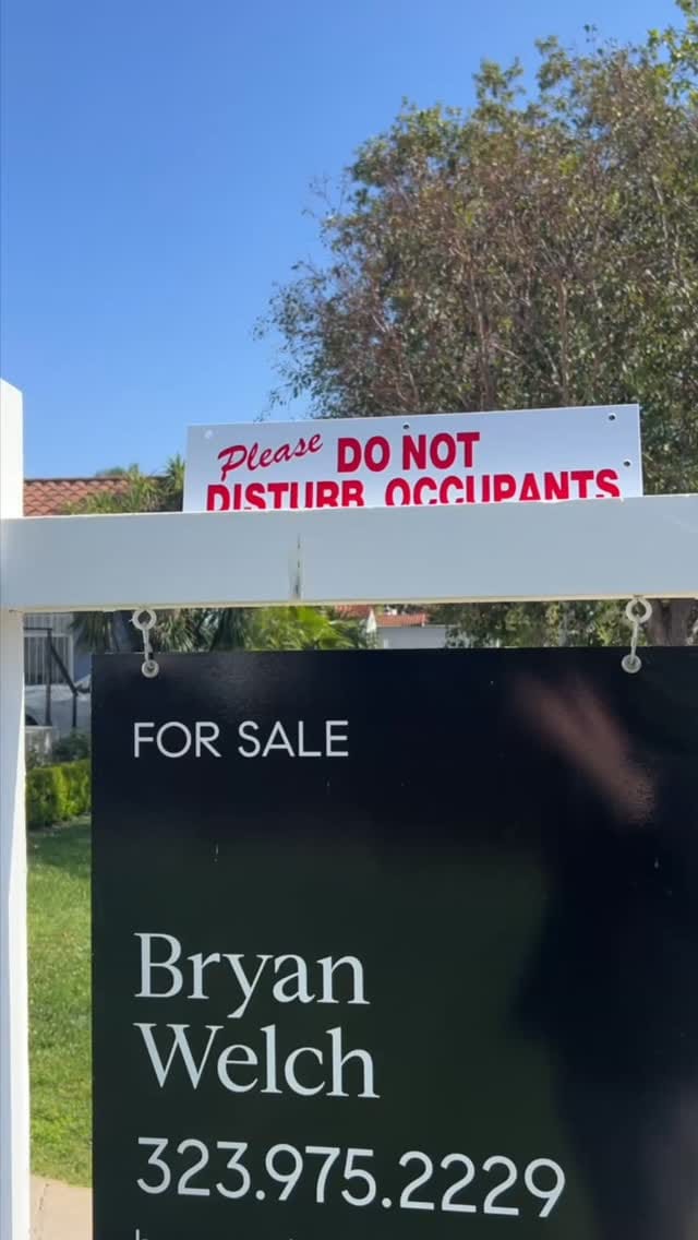 Post 5 by BRYAN WELCH | Los Angeles Realtor on Instagram (video)