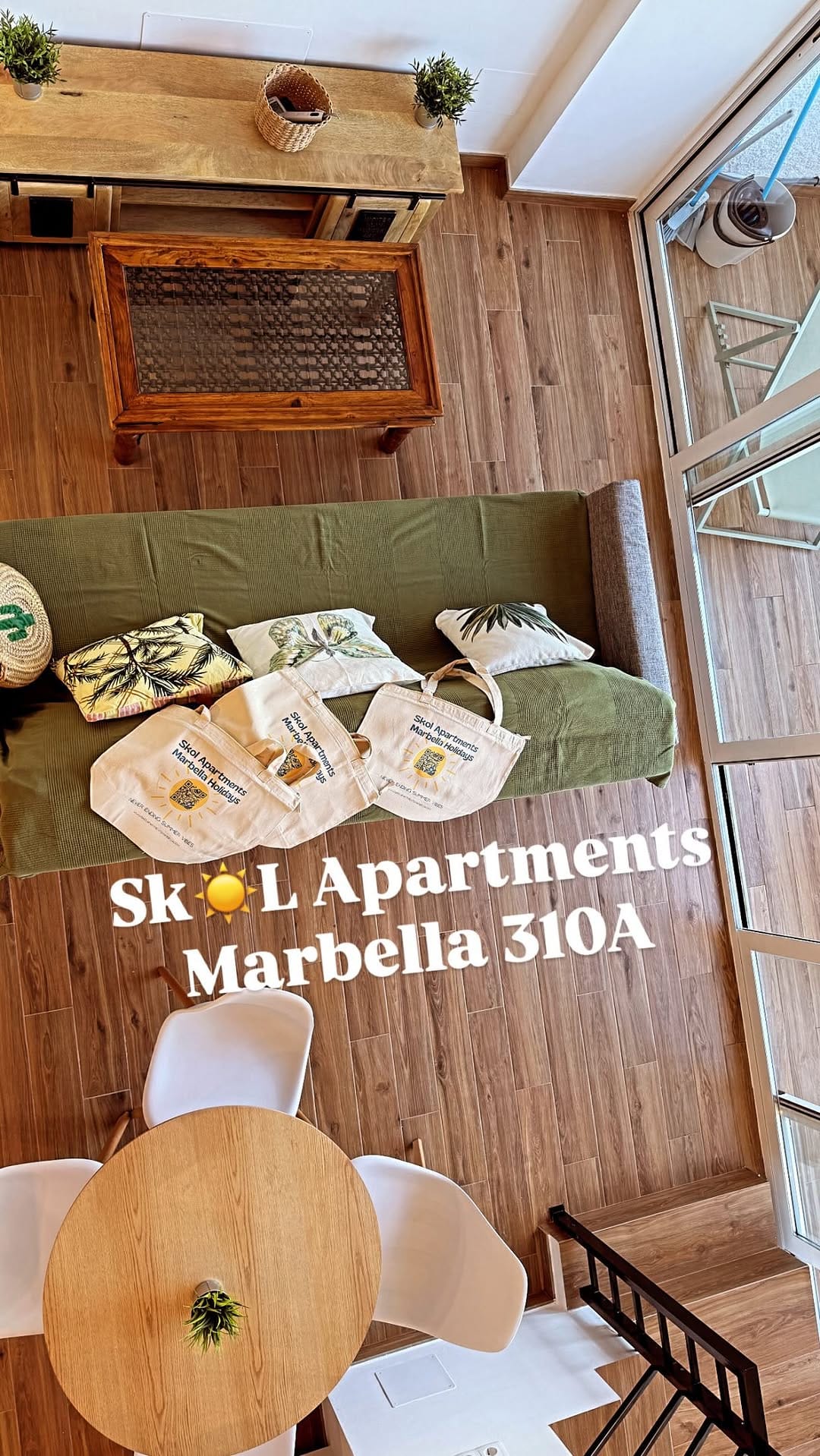 Post 5 by Daniela & Vincenzo I Skol Apartments Marbella on Instagram (video)