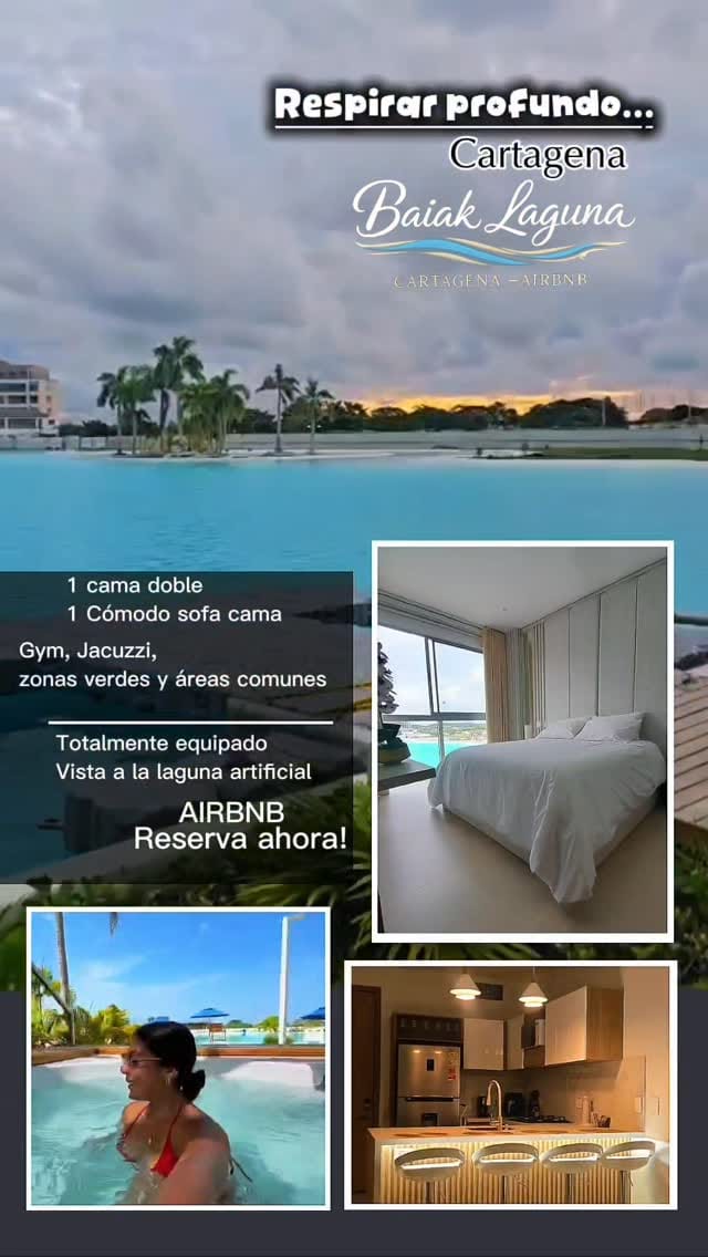 Post 6 by Baia Kristal | Vacation |Rental |Laguna Artificial on Instagram (video)