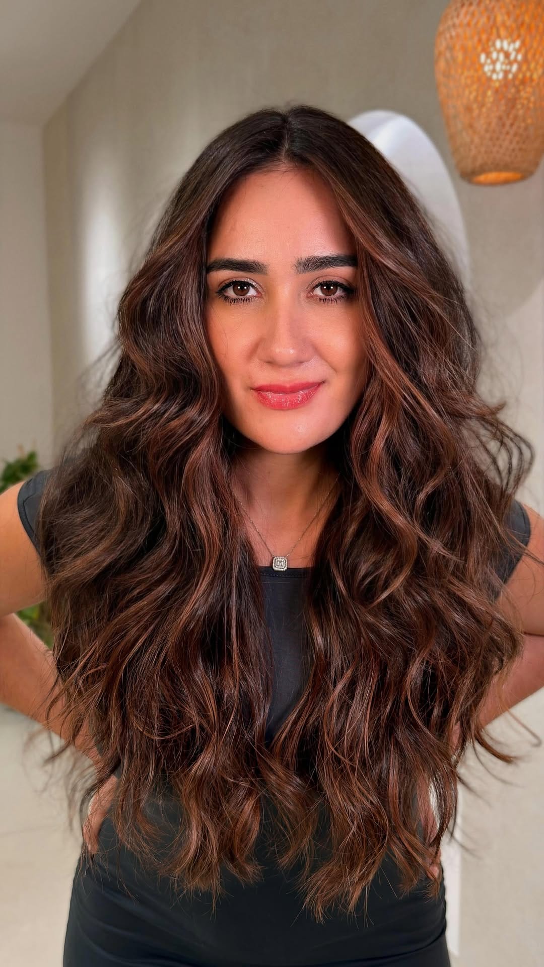 Post 3 by Angel Oliveira | Hairdresser in Dubai | Blonde Specialist on Instagram (video)