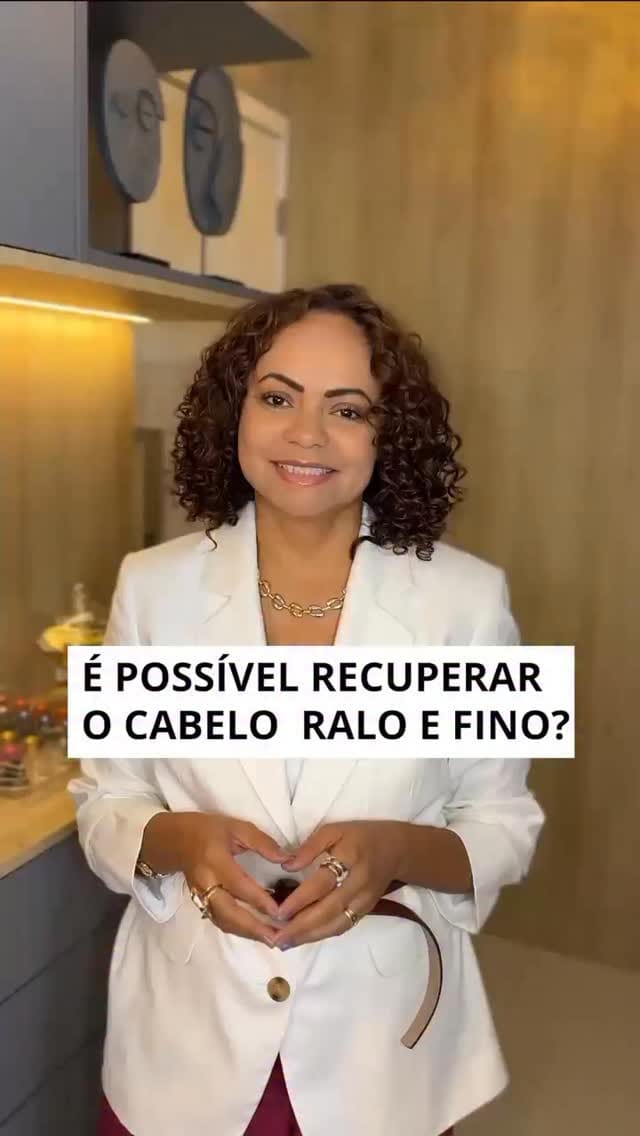 Post 3 by Clínica Recupere Tricologia on Instagram (video)