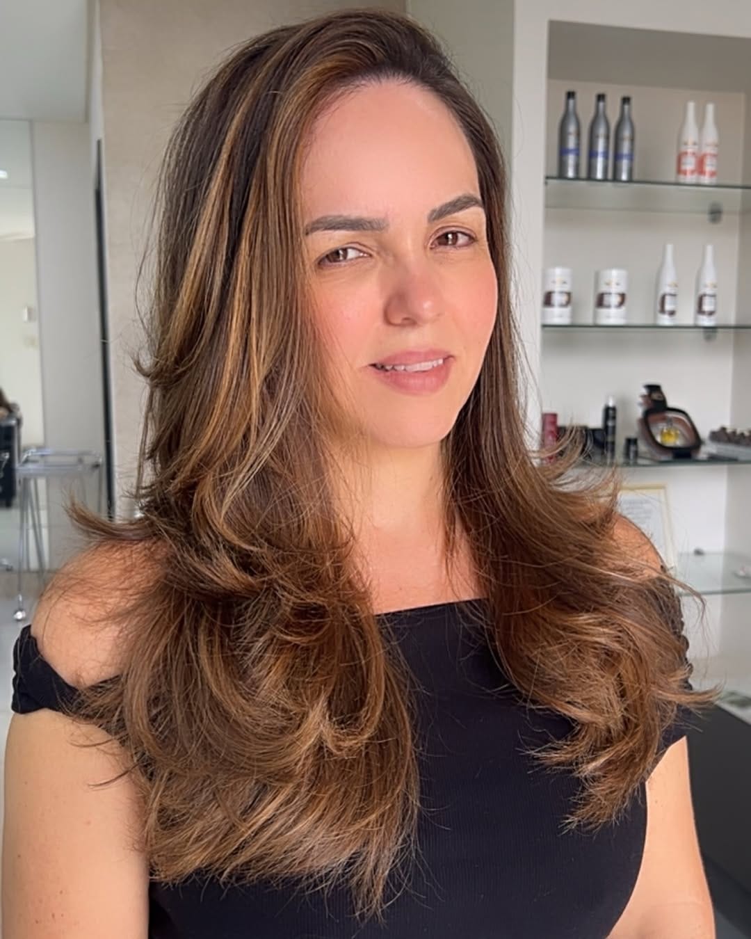 Post 4 by Tatianna Bruneli Cabelereiros on Instagram (image)
