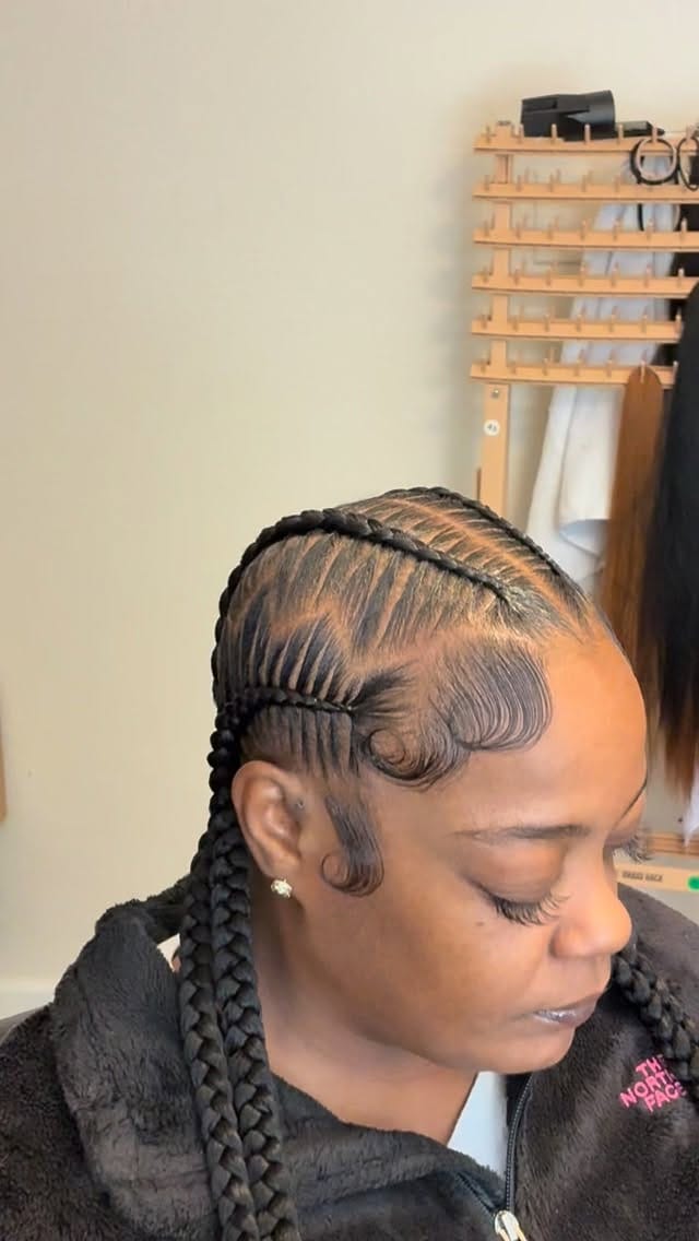 Post 7 by Kiah Leigh | 317 Braider on Instagram (video)