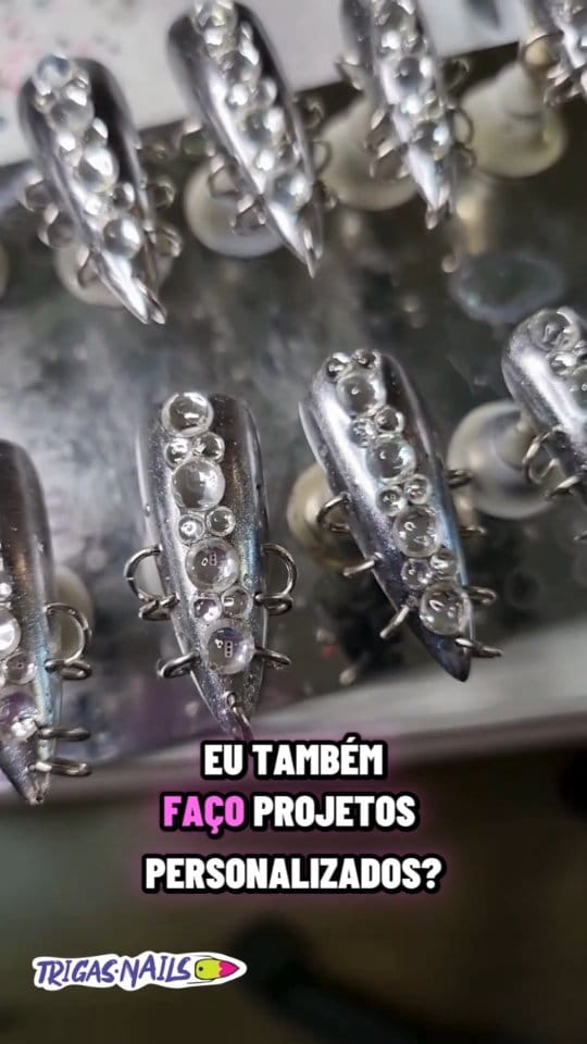 Post 7 by 𝗧𝗿𝗶𝗴𝗮𝘀 𝗡𝗮𝗶𝗹𝘀 | Alongamento de Unhas SP on Instagram (video)