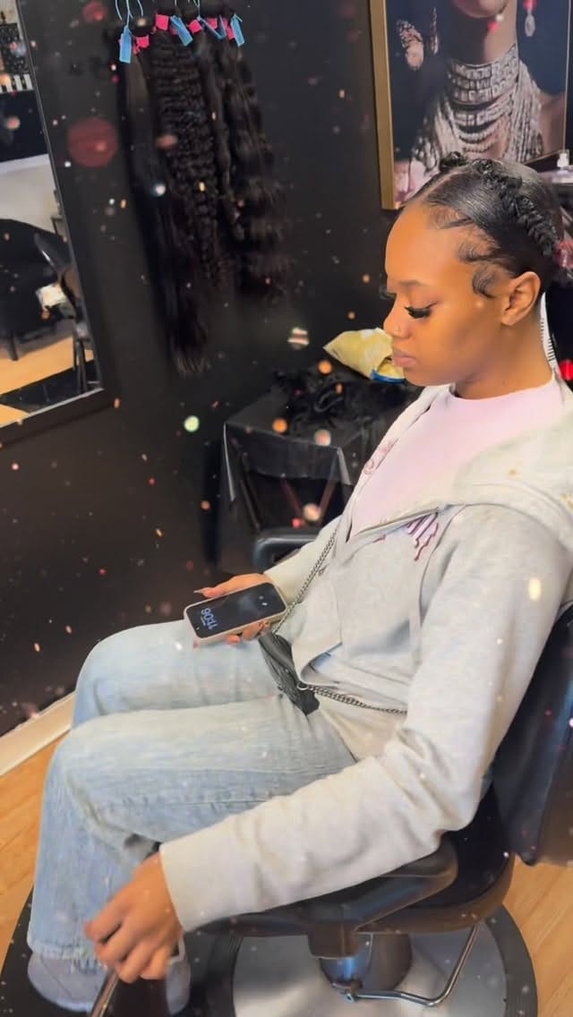 Post 7 by Sew ins   Quick weaves  Pin ups 💜 on Instagram (video)