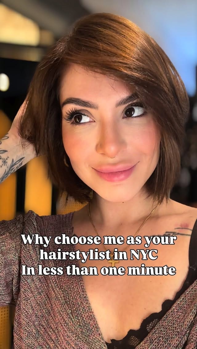 Post 4 by Daniele Pires - Hairstylist in New York on Instagram (video)
