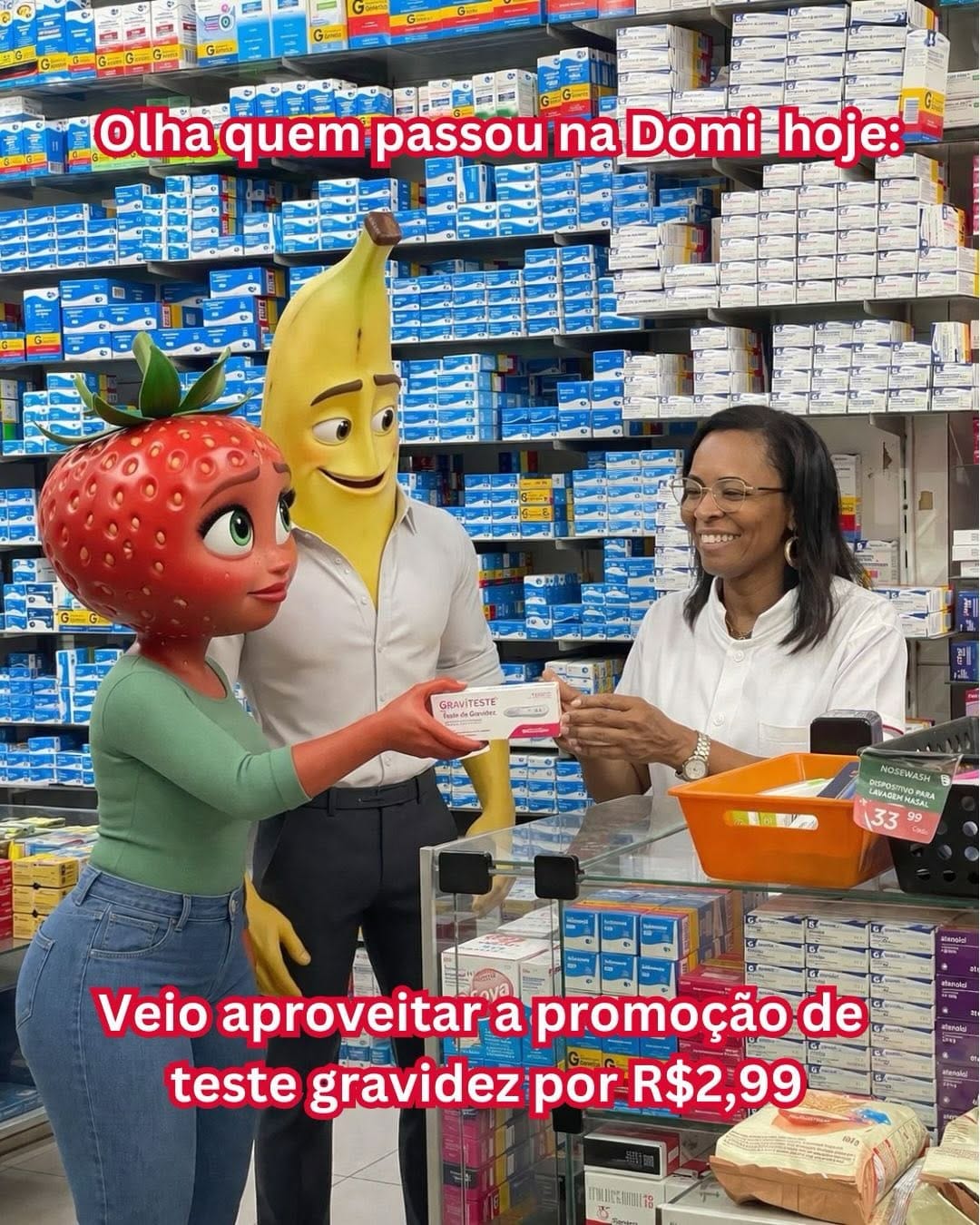 Post 2 by Domi Farma- Farmácia e Lojão dos Cosméticos on Instagram (carousel)
