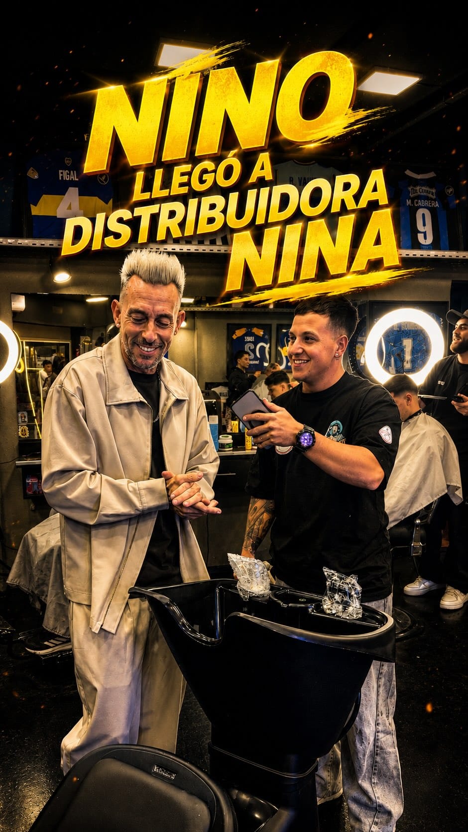 Post 8 by PELUQUERIA/BARBERIA.  Av la plata 3602 Santos lugares on Instagram (video)