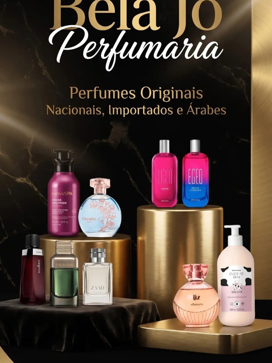 Post 2 by Bela Jô | Loja de Perfumaria e Cosméticos on Instagram (carousel)